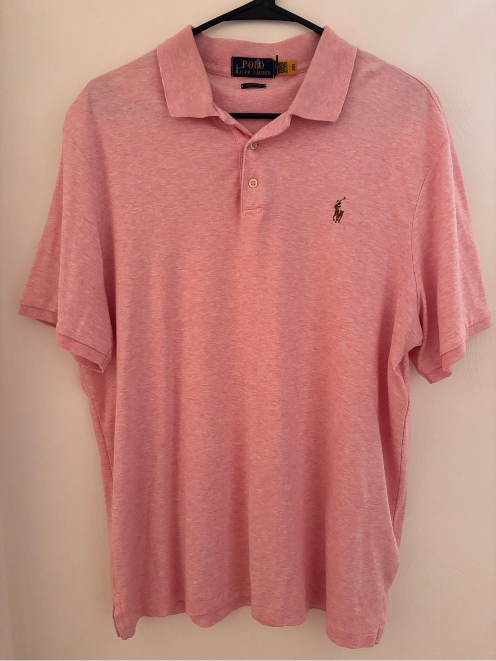 Polo by Ralph Lauren Heather Pink Short-Sleeve Polo